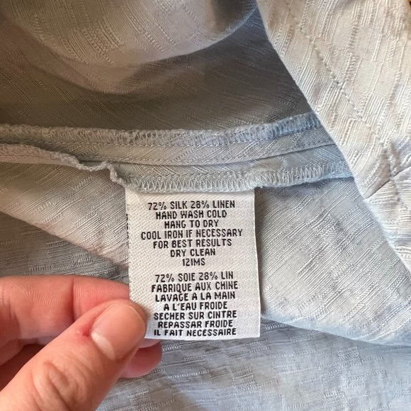 Eileen Fisher Silk/Linen Maxi Skirt - Picture 2 of 6